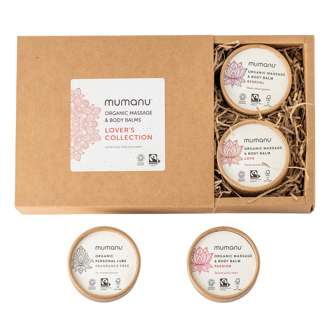 Mumanu Organic Lover's Collection - Massage Balm Set