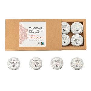 Mumanu Organic Lover's Miniature Set - For couples massage